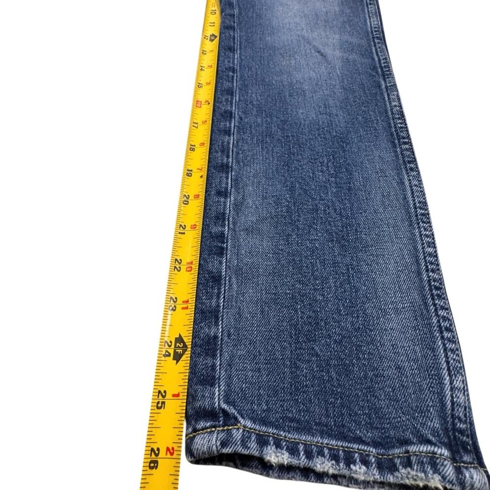 AMO Chelsea Crop jeans in color Deep Breath - Picture 7 of 8